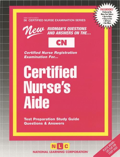 Certified Nurse's Aide - 9780837364568 by National Learning Corporation, 9780837364568