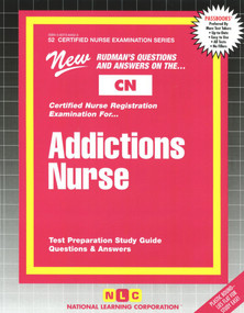 Addictions Nurse - 9780837364520 by National Learning Corporation, 9780837364520