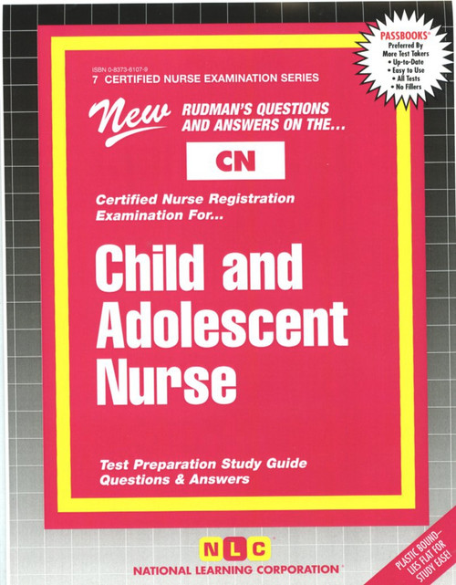 Child and Adolescent Nurse - 9780837361079 by National Learning Corporation, 9780837361079