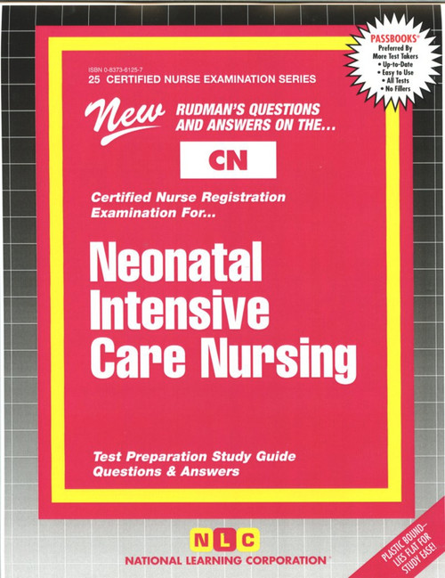 Neonatal Intensive Care Nursing - 9780837361253 by National Learning Corporation, 9780837361253
