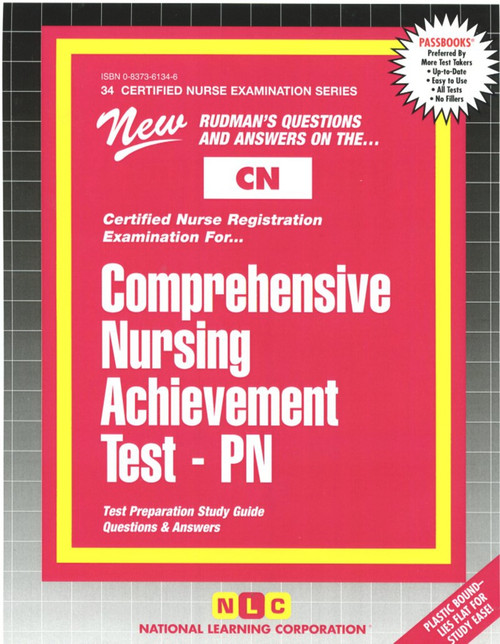 Comprehensive Nursing Achievement Test (PN) - 9780837361345 by National Learning Corporation, 9780837361345