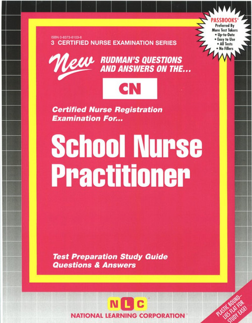 School Nurse Practitioner - 9780837361031 by National Learning Corporation, 9780837361031