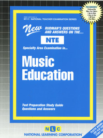 Music Education by National Learning Corporation, 9780837384214
