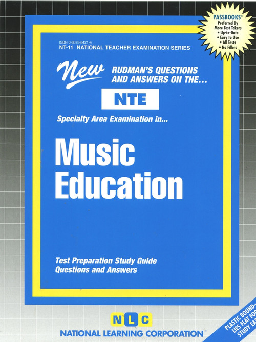 Music Education by National Learning Corporation, 9780837384214