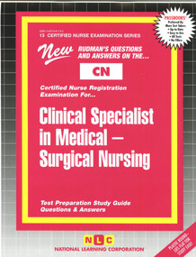 Clinical Specialist In Medical-Surgical Nursing - 9780837361130 by National Learning Corporation, 9780837361130