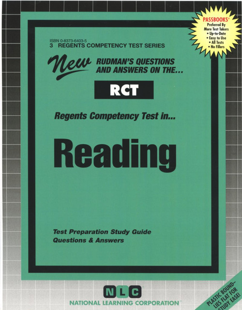 Reading - 9780837364032 by National Learning Corporation, 9780837364032