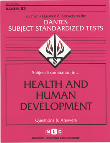 Health and Human Development - 9780837366838 by National Learning Corporation, 9780837366838