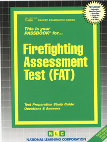 Firefighting Assessment Test (FAT) - 9780837345987 by National Learning Corporation, 9780837345987