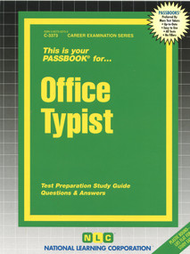 Office Typist - 9780837333731 by National Learning Corporation, 9780837333731