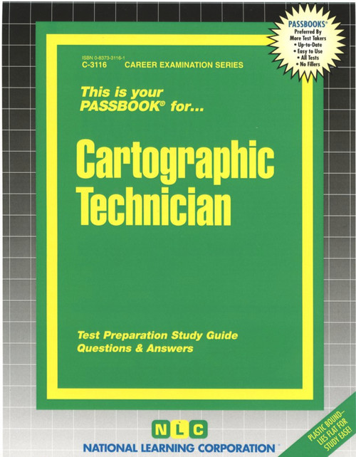 Cartographic Technician - 9780837331164 by National Learning Corporation, 9780837331164