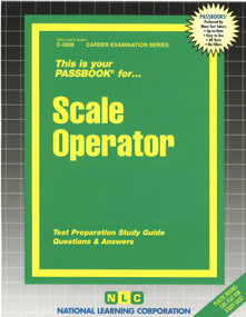 Scale Operator - 9780837330082 by National Learning Corporation, 9780837330082