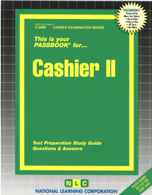 Cashier II - 9780837328997 by National Learning Corporation, 9780837328997