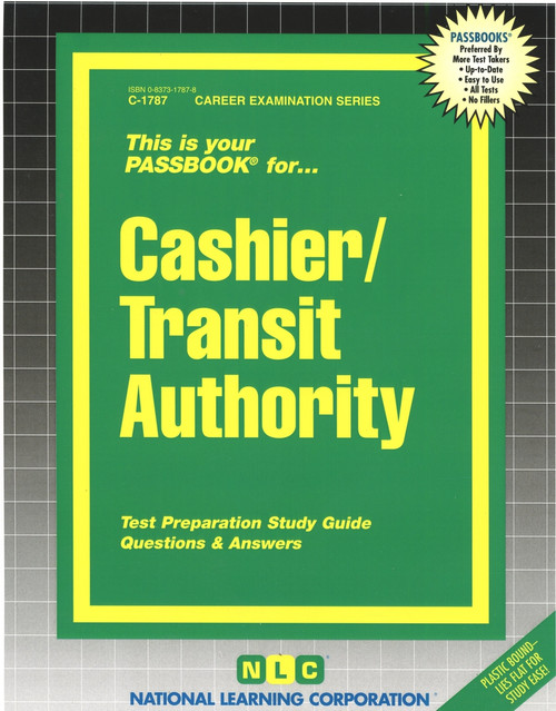 Cashier / Transit Authority - 9780837317878 by National Learning Corporation, 9780837317878
