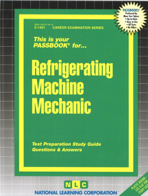 Refrigerating Machine Mechanic - 9780837314518 by National Learning Corporation, 9780837314518