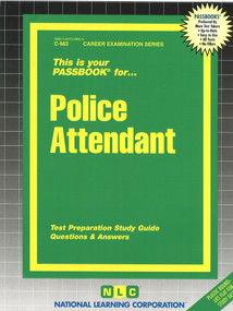 Police Attendant - 9780837309828 by National Learning Corporation, 9780837309828