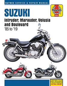 Suzuki Intruder, Marauder, Volusia and Boulevard Haynes Service & Repair Manual (1985 to 2019) by Editors of Haynes Manuals, 9781620923795