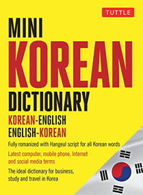 Mini Korean Dictionary (Korean-English English-Korean) by Seong-Chui Shin, Gene Baik, Tina Cho, Jinny Kim, 9780804850018