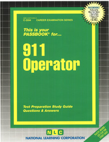 911 Operator - 9780837335940 by National Learning Corporation, 9780837335940
