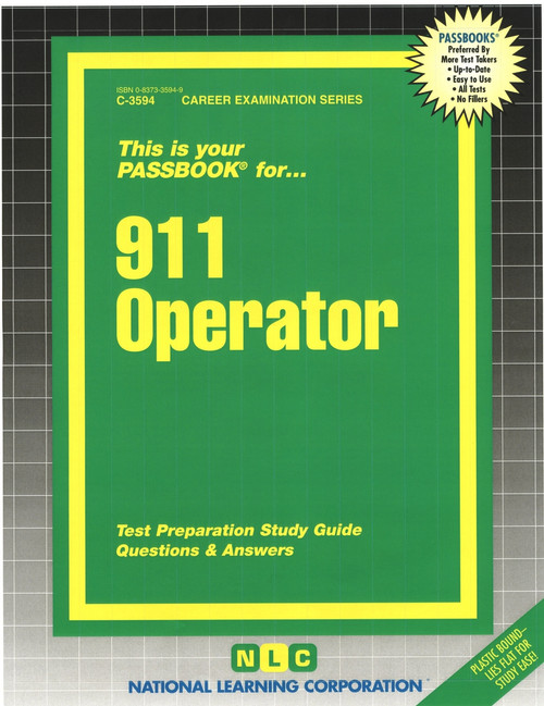 911 Operator - 9780837335940 by National Learning Corporation, 9780837335940