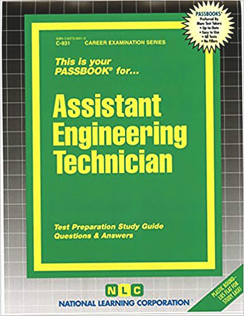 Assistant Engineering Technician - 9780837309316 by National Learning Corporation, 9780837309316