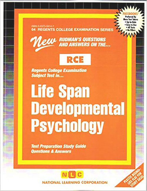 Life Span Developmental Psychology - 9780837359144 by National Learning Corporation, 9780837359144