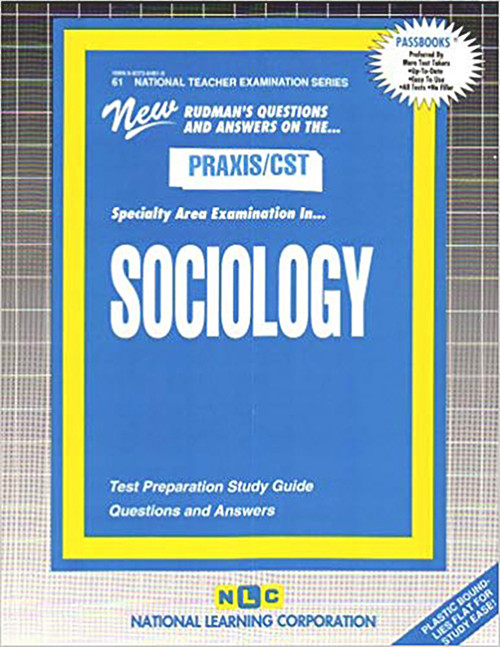 Sociology by National Learning Corporation, 9780837384818