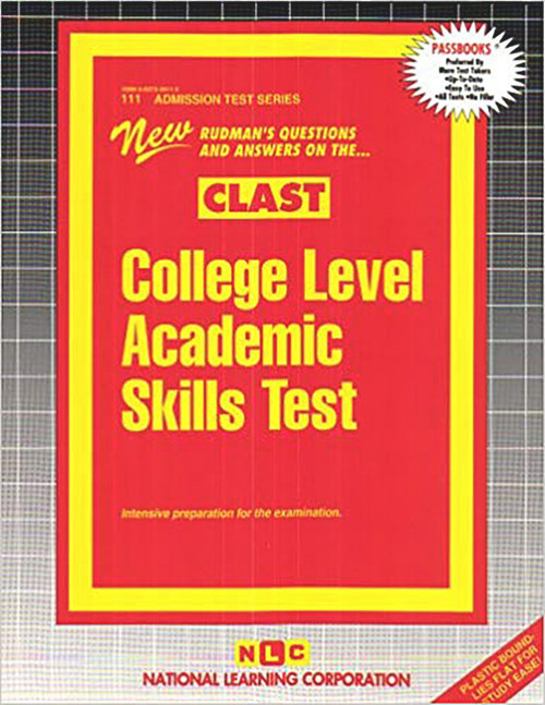 College Level Academic Skills Test (CLAST) - 9780837358116 by National Learning Corporation, 9780837358116