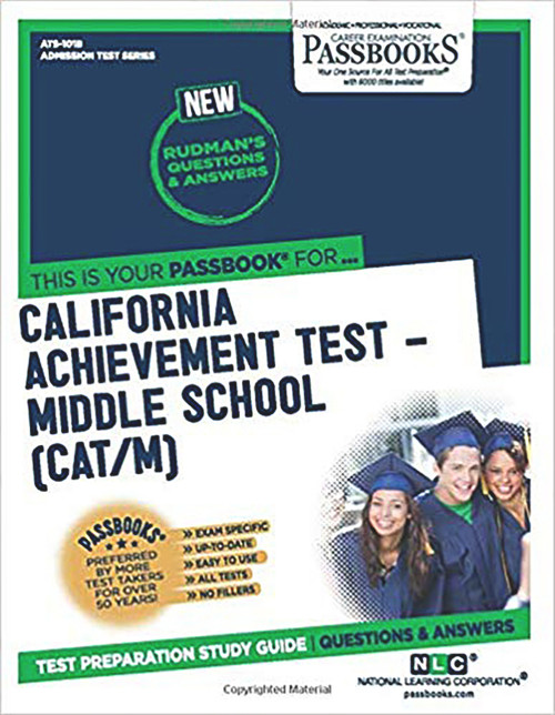 California Achievement Test - Middle School (CAT/M) by National Learning Corporation, 9780837369716
