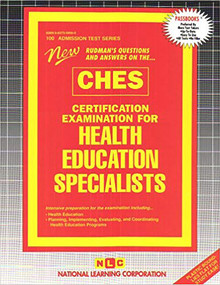 Certification Examination for Health Education Specialists (CHES) - 9780837358000 by National Learning Corporation, 9780837358000
