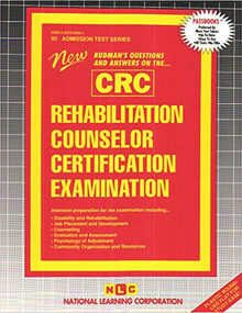 Rehabilitation Counselor Certification Examination (CRC) - 9780837350929 by National Learning Corporation, 9780837350929