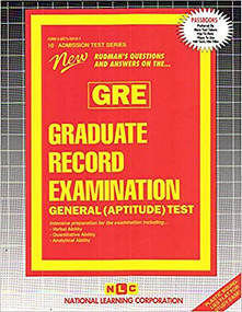 Graduate Record Examination-General (Aptitude) Test (GRE) - 9780837350103 by National Learning Corporation