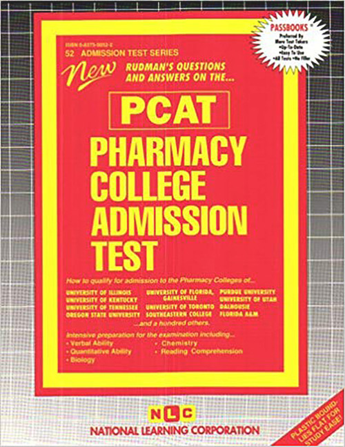 Pharmacy College Admission Test (PCAT) - 9780837350523 by National Learning Corporation, 9780837350523
