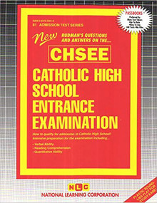 Catholic High School Entrance Examination (CHSEE) - 9780837350813 by National Learning Corporation, 9780837350813