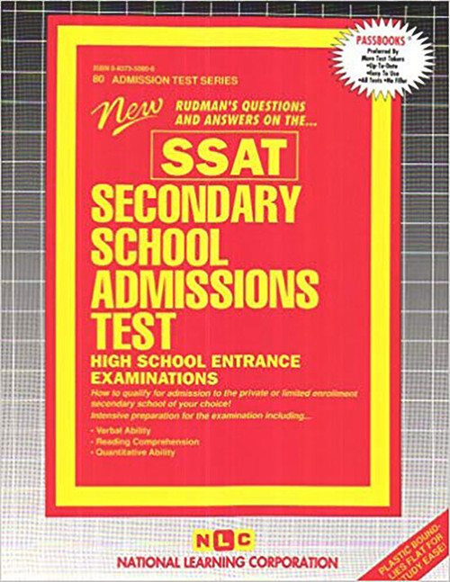 Secondary School Admissions Test / H.S. Entrance Exams (SSAT) - 9780837350806 by National Learning Corporation, 9780837350806