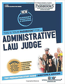 Administrative Law Judge - 9780837341392 by National Learning Corporation, 9780837341392