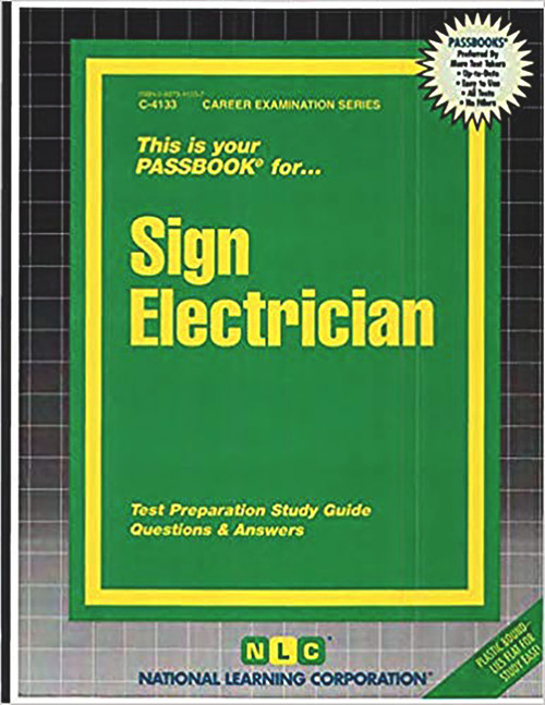Sign Electrician - 9780837341330 by National Learning Corporation, 9780837341330