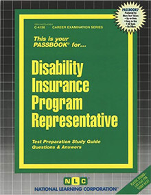 Disability Insurance Program Representative - 9780837341569 by National Learning Corporation, 9780837341569