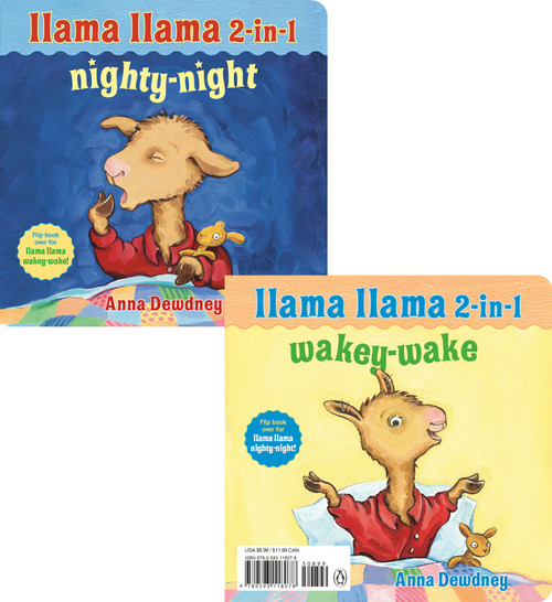 Llama Llama 2-in-1: Wakey-Wake/Nighty-Night by Anna Dewdney, 9780593118078