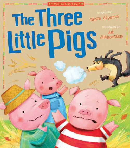 Three Little Pigs - 9781589254794 by Tiger Tales, Ag Jatkowska, 9781589254794