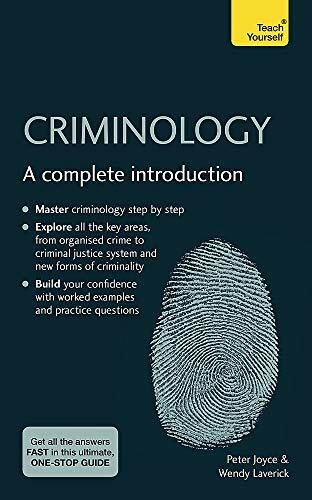 Criminology: A Complete Introduction: Teach Yourself by Peter Joyce, 9781529397970