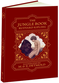 The Jungle Book - 9781606600092 by Rudyard Kipling, Edward  J. Detmold, Maurice Detmold, 9781606600092