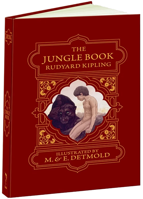 The Jungle Book - 9781606600092 by Rudyard Kipling, Edward  J. Detmold, Maurice Detmold, 9781606600092