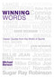Winning Words (Classic Quotes from the World of Sports) by Michael Benson, 9781589793477
