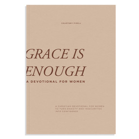 Grace Is Enough (A 30-Day Christian Devotional to Help Women Turn Anxiety and Insecurity into Confidence) by Courtney Fidell, Paige Tate & Co., 9781950968121