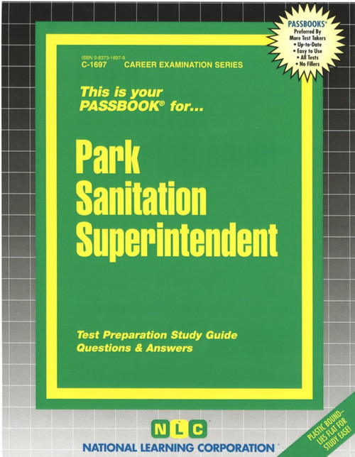 Park Sanitation Superintendent - 9780837316970 by National Learning Corporation, 9780837316970