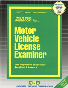 Motor Vehicle License Examiner - 9780837305066 by National Learning Corporation, 9780837305066