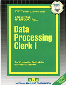 Data Processing Clerk I - 9780837305363 by National Learning Corporation, 9780837305363