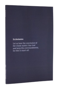 NKJV Bible Journal - Ecclesiastes, Paperback, Comfort Print (Holy Bible, New King James Version) by Thomas Nelson, 9780785235965