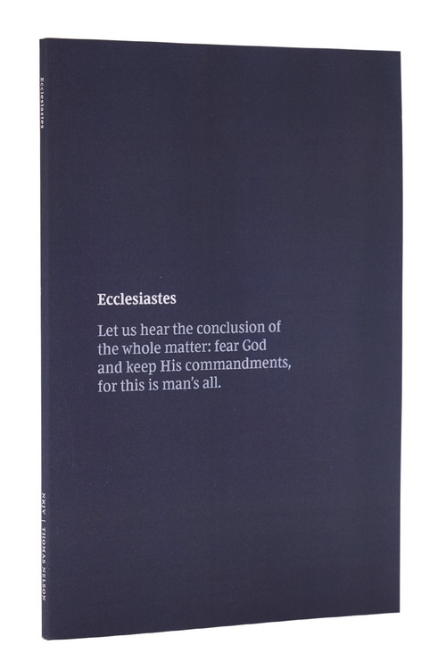 NKJV Bible Journal - Ecclesiastes, Paperback, Comfort Print (Holy Bible, New King James Version) by Thomas Nelson, 9780785235965