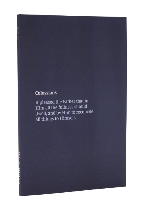 NKJV Bible Journal - Colossians, Paperback, Comfort Print (Holy Bible, New King James Version) by Thomas Nelson, 9780785236290